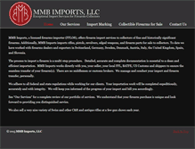 Tablet Screenshot of mmbimports.com